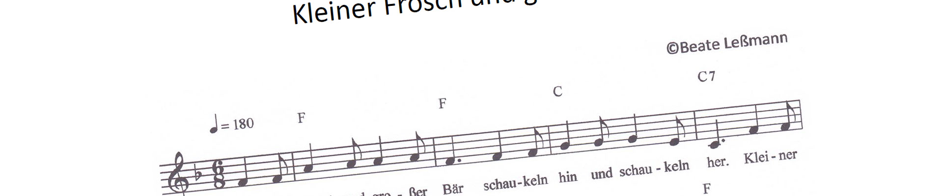 Beate Leßmann Spiele, Lieder, Übungen