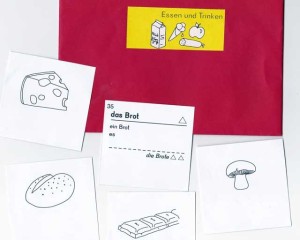 Bildwortkarten aus dem Sprachfördermaterial